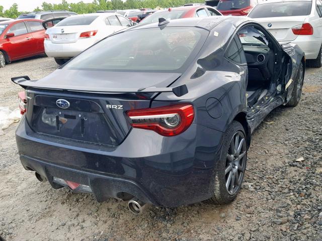 JF1ZCAC17K9600799 - 2019 SUBARU BRZ LIMITE GRAY photo 4