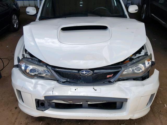 JF1GV8J67BL513285 - 2011 SUBARU IMPREZA WR WHITE photo 7