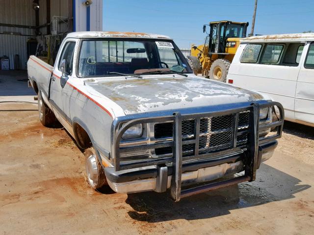 1B7KE26C7PS264564 - 1993 DODGE D-SERIES D TWO TONE photo 1