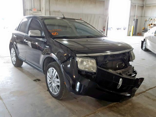 2LMDU88C68BJ06885 - 2008 LINCOLN MKX BLACK photo 1