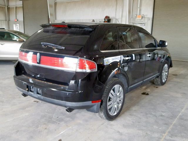 2LMDU88C68BJ06885 - 2008 LINCOLN MKX BLACK photo 4