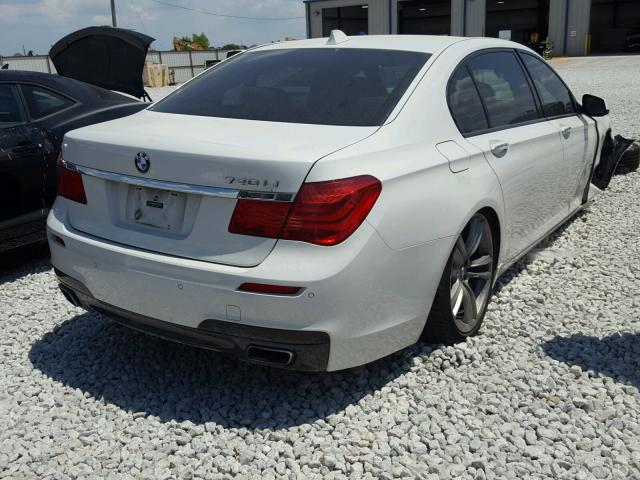 WBAKB4C59CC576199 - 2012 BMW 740 LI WHITE photo 4
