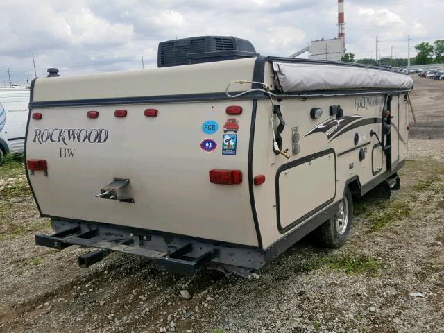 4X4CPR411FD292334 - 2015 WILDWOOD ROCKWOOD BEIGE photo 4