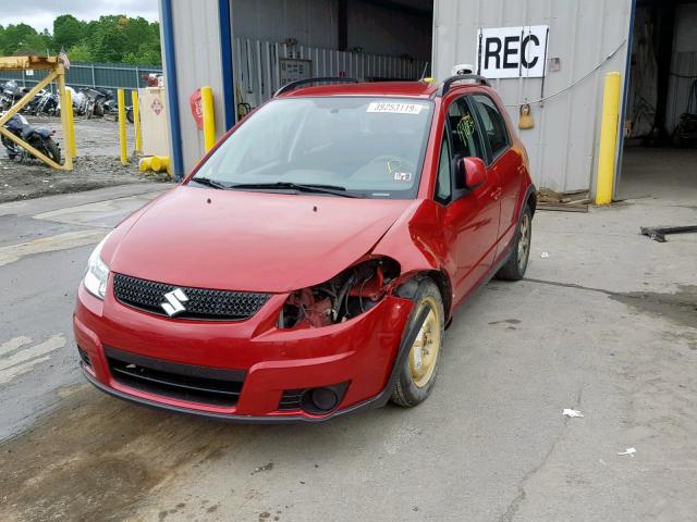 JS2YB5A35C6303737 - 2012 SUZUKI SX4 RED photo 2