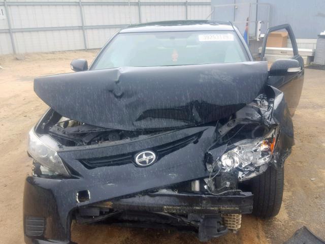 JTKJF5C7XD3055965 - 2013 TOYOTA SCION TC შავი ფოტო 7