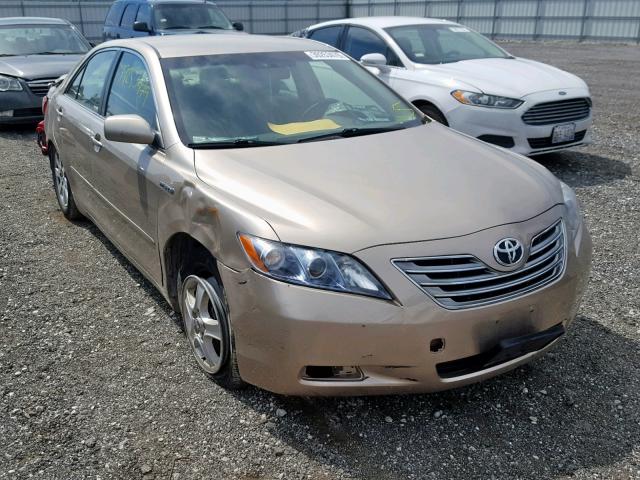 JTNBB46K473016757 - 2007 TOYOTA CAMRY NEW GOLD photo 1