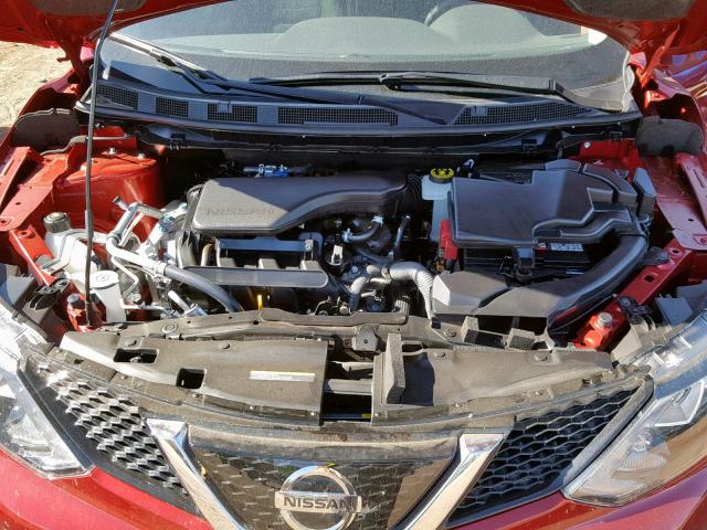 JN1BJ1CR8KW310941 - 2019 NISSAN ROGUE SPOR RED photo 7