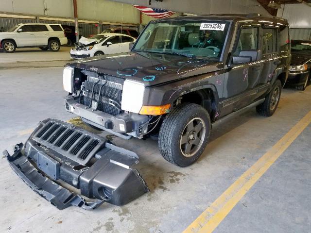 1J8HG48K96C334197 - 2006 JEEP COMMANDER 石墨色 照片 2