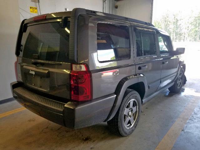 1J8HG48K96C334197 - 2006 JEEP COMMANDER 石墨色 照片 4