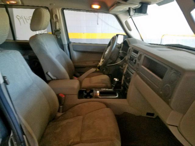 1J8HG48K96C334197 - 2006 JEEP COMMANDER 石墨色 照片 5