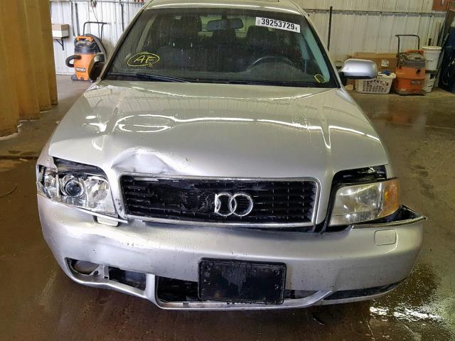 WAUCD64B24N103376 - 2004 AUDI A6 S-LINE SILVER photo 9