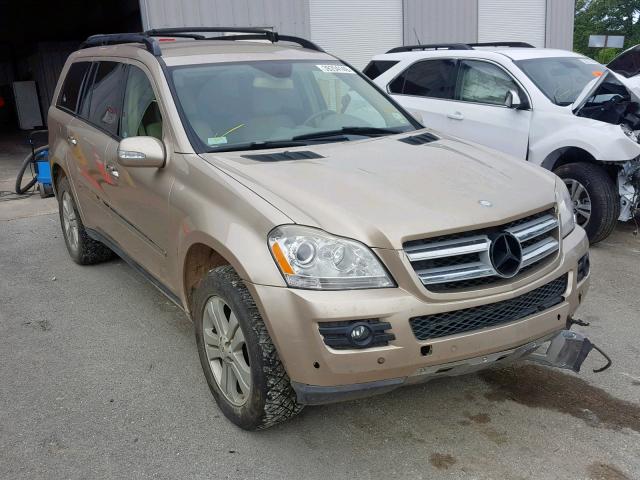 4JGBF71E17A213047 - 2007 MERCEDES-BENZ GL450 GOLD photo 1