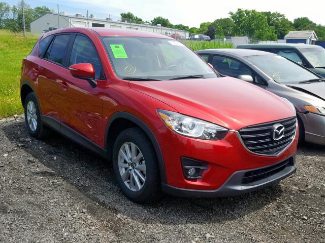 JM3KE4CY9G0763350 - 2016 MAZDA CX-5 TOURI RED photo 1