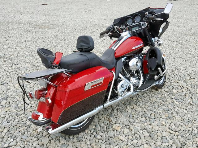 1HD1KEM15BB627720 - 2011 HARLEY-DAVIDSON FLHTK RED photo 4