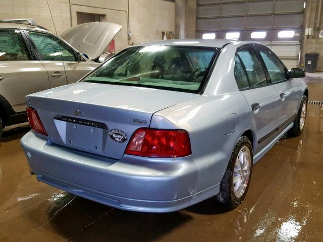 4A3AA36G83E131897 - 2003 MITSUBISHI GALANT DE BLUE photo 4