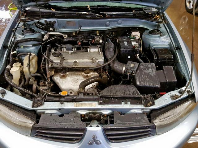 4A3AA36G83E131897 - 2003 MITSUBISHI GALANT DE BLUE photo 7