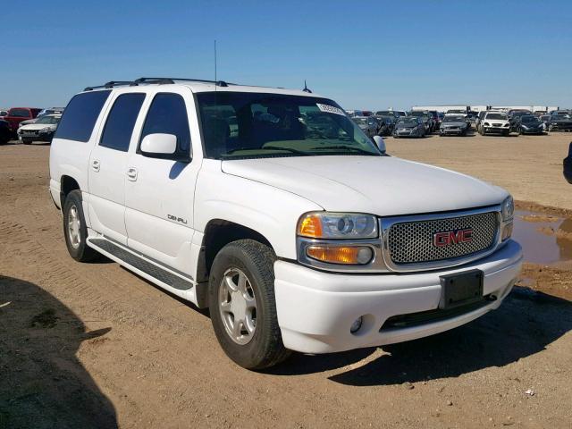 1GKFK66U05J105841 - 2005 GMC YUKON XL D WHITE photo 1