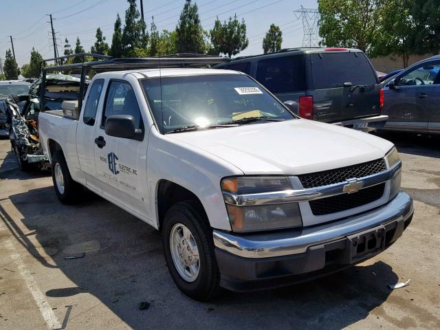 1GCCS196868156625 - 2006 CHEVROLET COLORADO WHITE photo 1