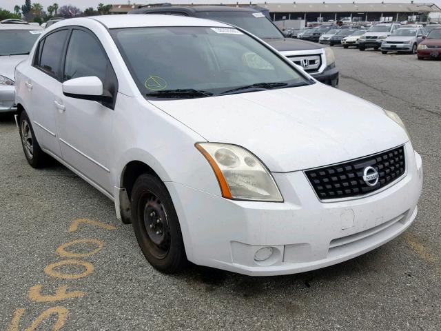 3N1AB61E18L754795 - 2008 NISSAN SENTRA 2.0 WHITE photo 1