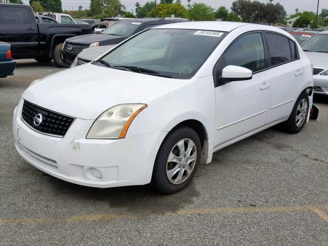 3N1AB61E18L754795 - 2008 NISSAN SENTRA 2.0 WHITE photo 2