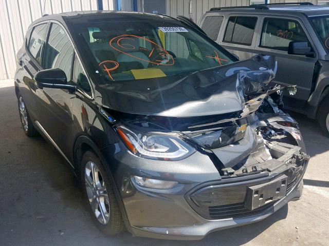 1G1FW6S03J4132245 - 2018 CHEVROLET BOLT EV LT GRAY photo 1