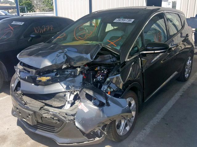 1G1FW6S03J4132245 - 2018 CHEVROLET BOLT EV LT GRAY photo 2