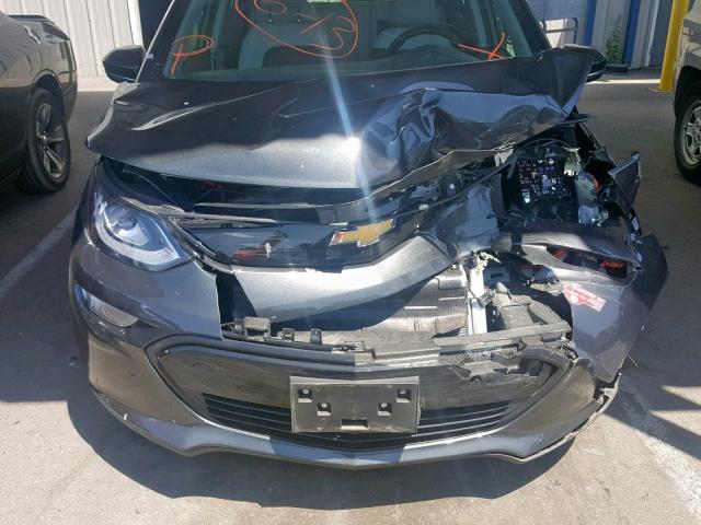 1G1FW6S03J4132245 - 2018 CHEVROLET BOLT EV LT GRAY photo 9