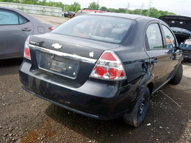 KL1TD56688B192365 - 2008 CHEVROLET AVEO BASE Qara foto 4