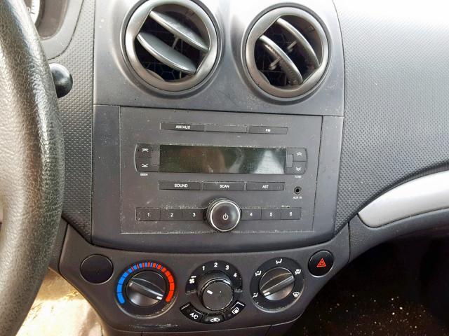 KL1TD56688B192365 - 2008 CHEVROLET AVEO BASE Qara foto 9