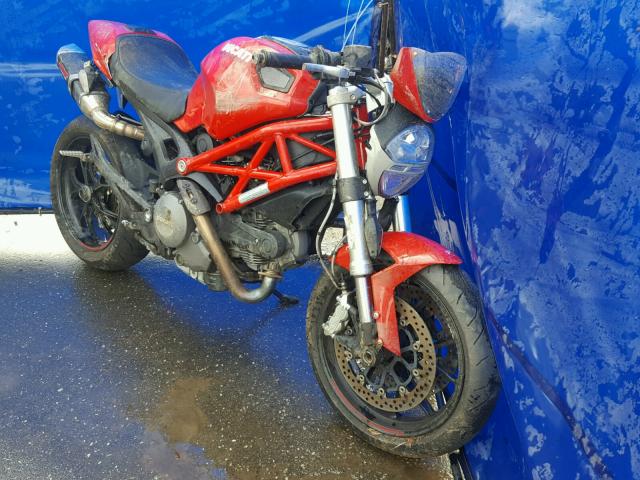 ZDM1RANN4DB068966 - 2013 DUCATI MONSTER 79 RED photo 1