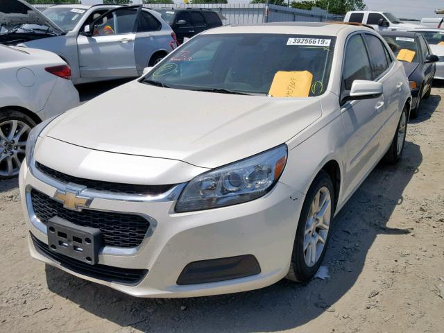 1G11C5SL2EF274183 - 2014 CHEVROLET MALIBU 1LT თეთრი ფოტო 2