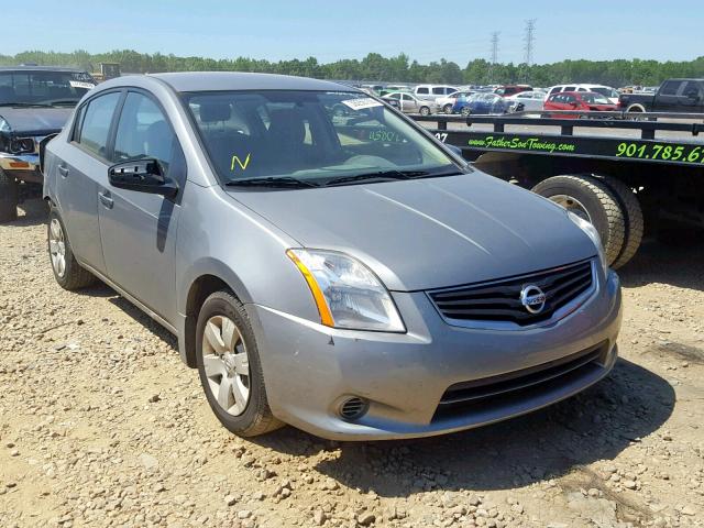 3N1AB6AP8CL785326 - 2012 NISSAN SENTRA 2.0 GRAY photo 1