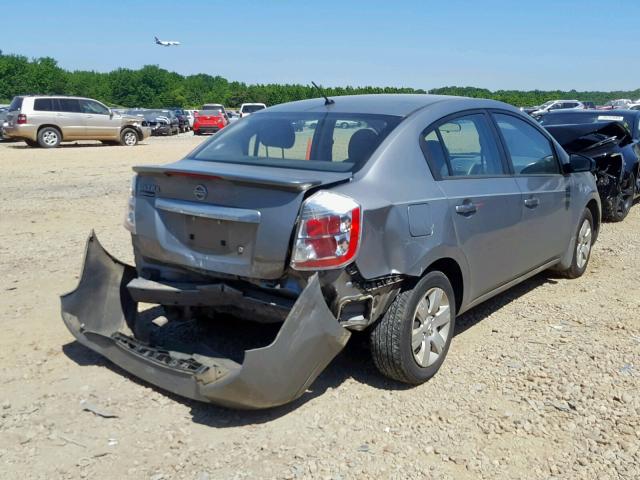 3N1AB6AP8CL785326 - 2012 NISSAN SENTRA 2.0 GRAY photo 4