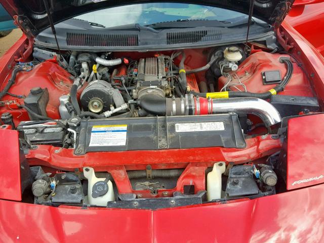 2G2FV22P1V2220078 - 1997 PONTIAC FIREBIRD F RED photo 7