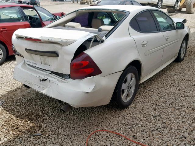2G2WP522X51338765 - 2005 PONTIAC GRAND PRIX WHITE photo 4