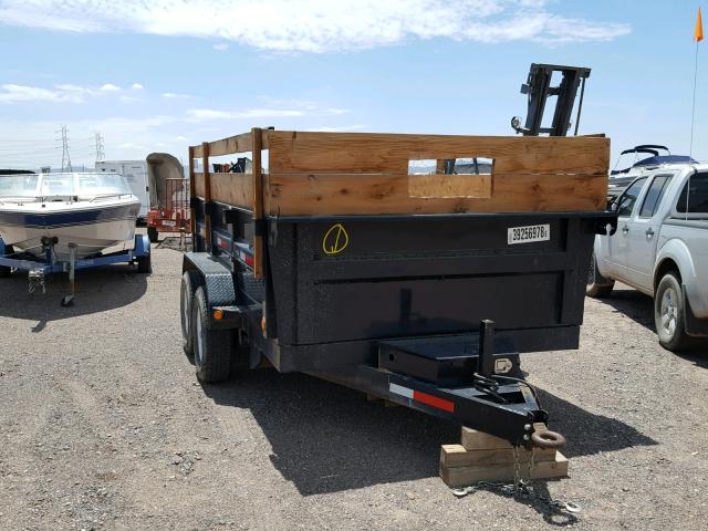 4P5D71224F1226505 - 2015 PJ TRAILER BLACK photo 1