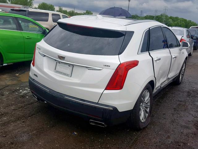 1GYKNDRS9KZ192758 - 2019 CADILLAC XT5 LUXURY WHITE photo 4