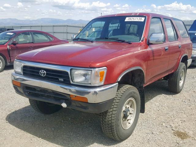 JT3VN39W4R8060964 - 1994 TOYOTA 4RUNNER VN MAROON photo 2