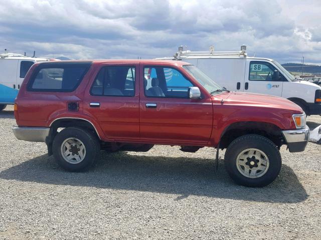 JT3VN39W4R8060964 - 1994 TOYOTA 4RUNNER VN MAROON photo 9