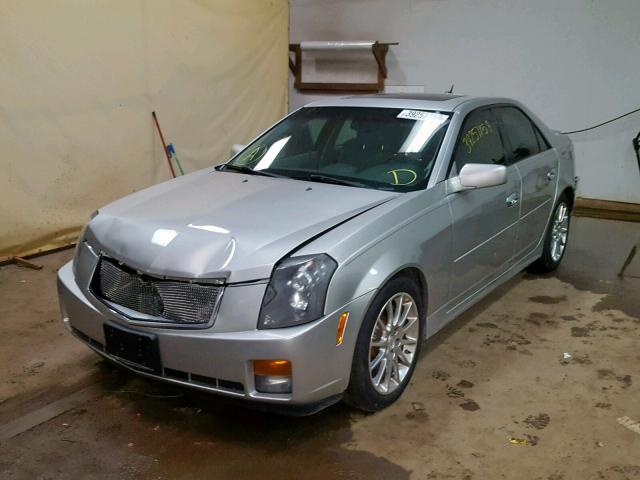 1G6DP577770101403 - 2007 CADILLAC CTS HI FEA SILVER photo 2