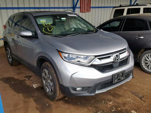 7FARW2H81JE040185 - 2018 HONDA CR-V EXL SILVER photo 1