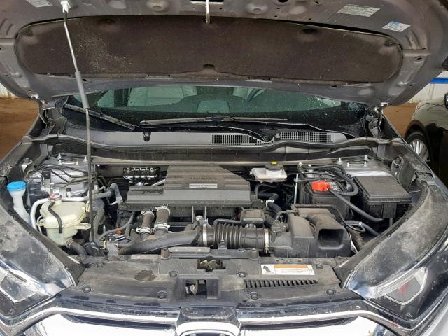 7FARW2H81JE040185 - 2018 HONDA CR-V EXL SILVER photo 7