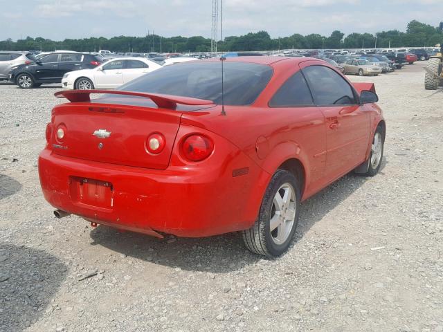 1G1AL15F867781650 - 2006 CHEVROLET COBALT LT RED photo 4