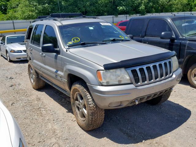 1J8GW68J82C105439 - 2002 JEEP GRAND CHER SILVER photo 1