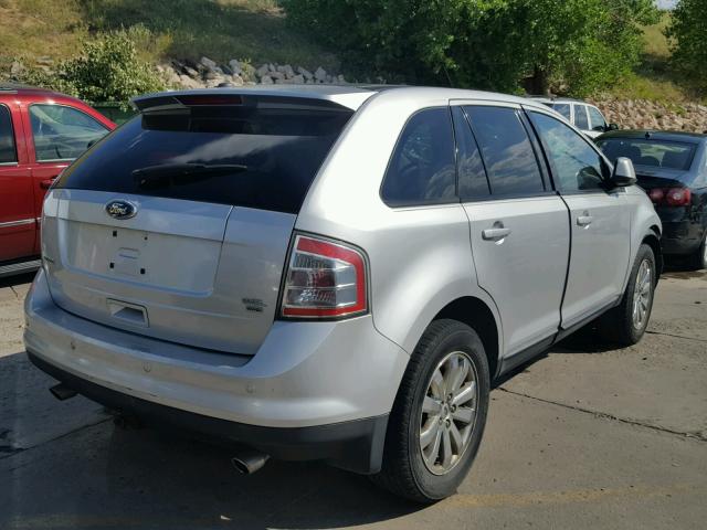 2FMDK4JC7ABB04170 - 2010 FORD EDGE SEL SILVER photo 4