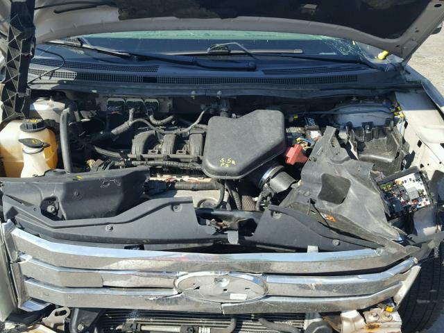 2FMDK4JC7ABB04170 - 2010 FORD EDGE SEL SILVER photo 7