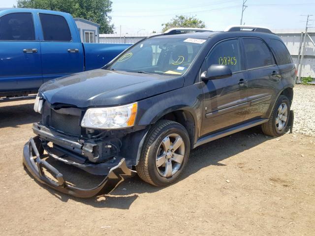 2CKDL33FX86280435 - 2008 PONTIAC TORRENT BLACK photo 2