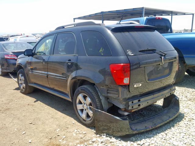 2CKDL33FX86280435 - 2008 PONTIAC TORRENT BLACK photo 3