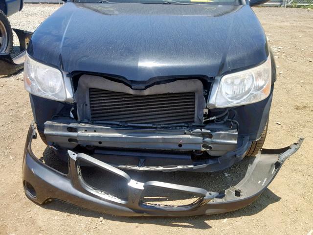 2CKDL33FX86280435 - 2008 PONTIAC TORRENT BLACK photo 9