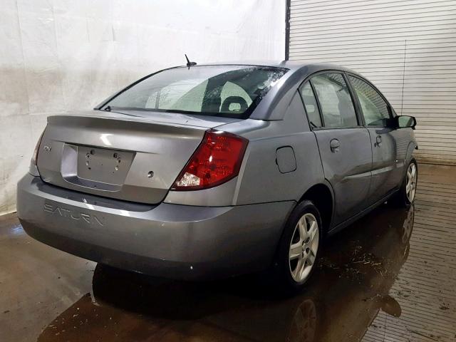 1G8AJ55F26Z124359 - 2006 SATURN ION LEVEL GRAY photo 4
